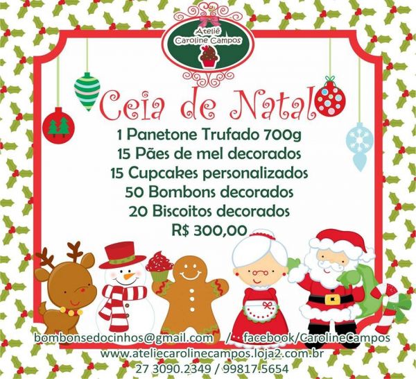 Kit ceia de natal